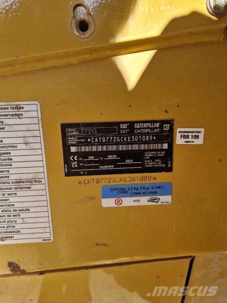 CAT 772 G 刚性自卸车