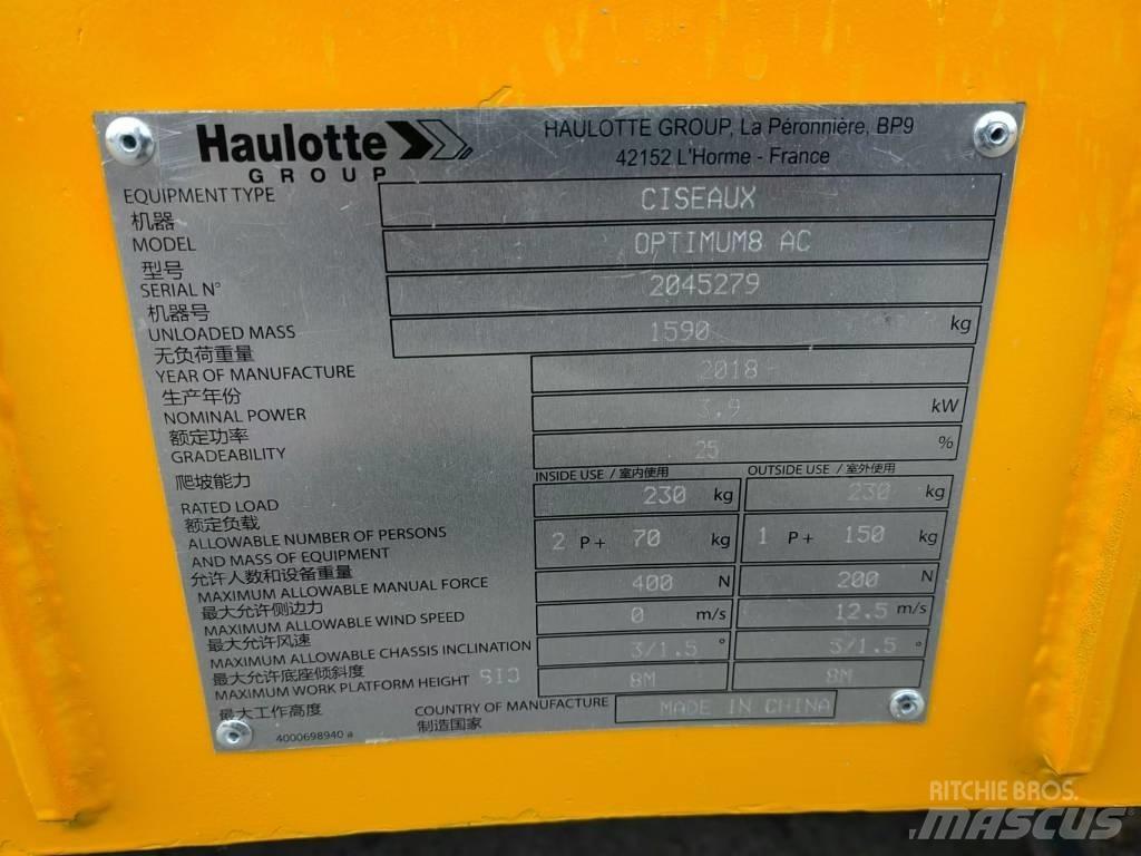 Haulotte OPTIMUM 8 剪叉式升降机