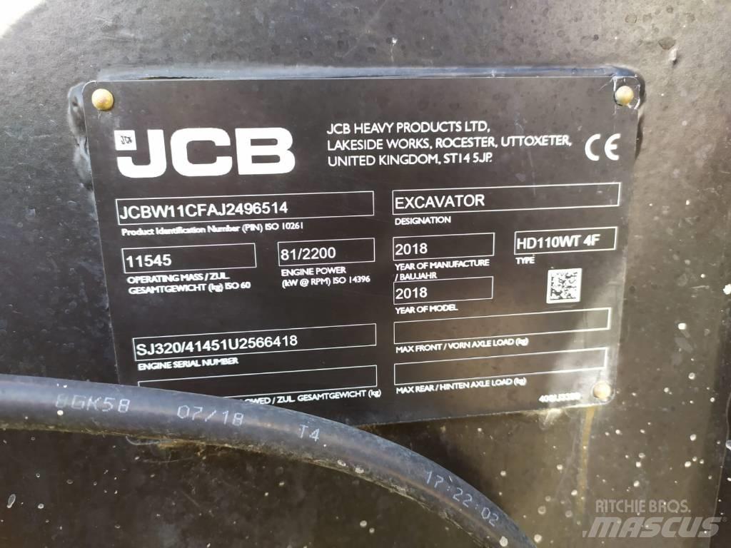 JCB Hydradig 轮式挖掘机