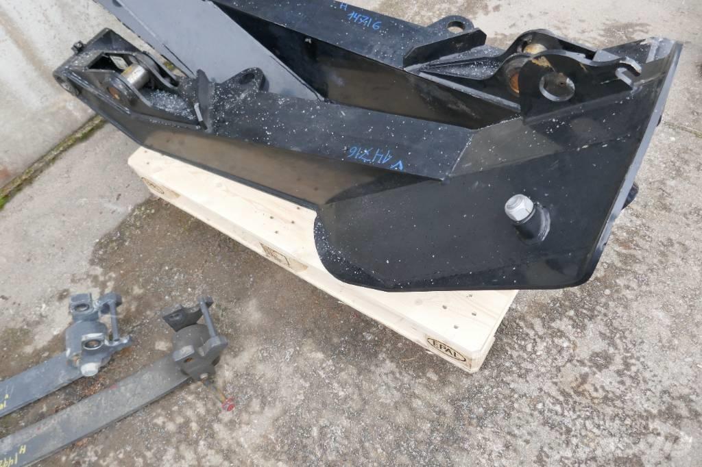  Stödben Huddig 1260E 底盘和悬架