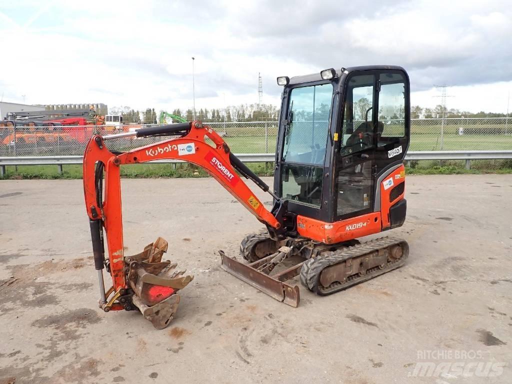 Kubota KX 019-4 小型挖掘机