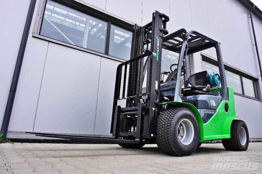GreenLifter G15 越野叉车|叉装车