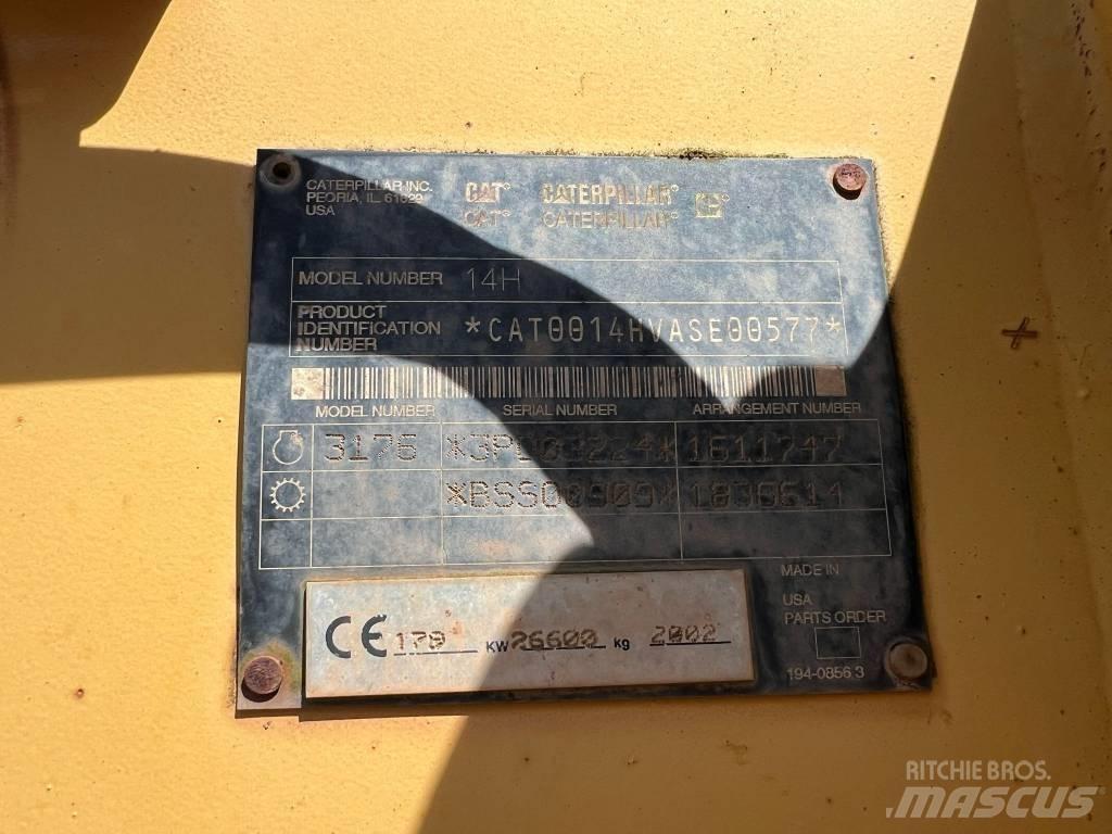CAT 14 H VHP 平地机/推土机