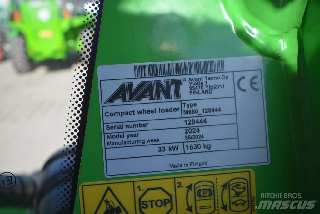 Avant 650 i 小型装载机