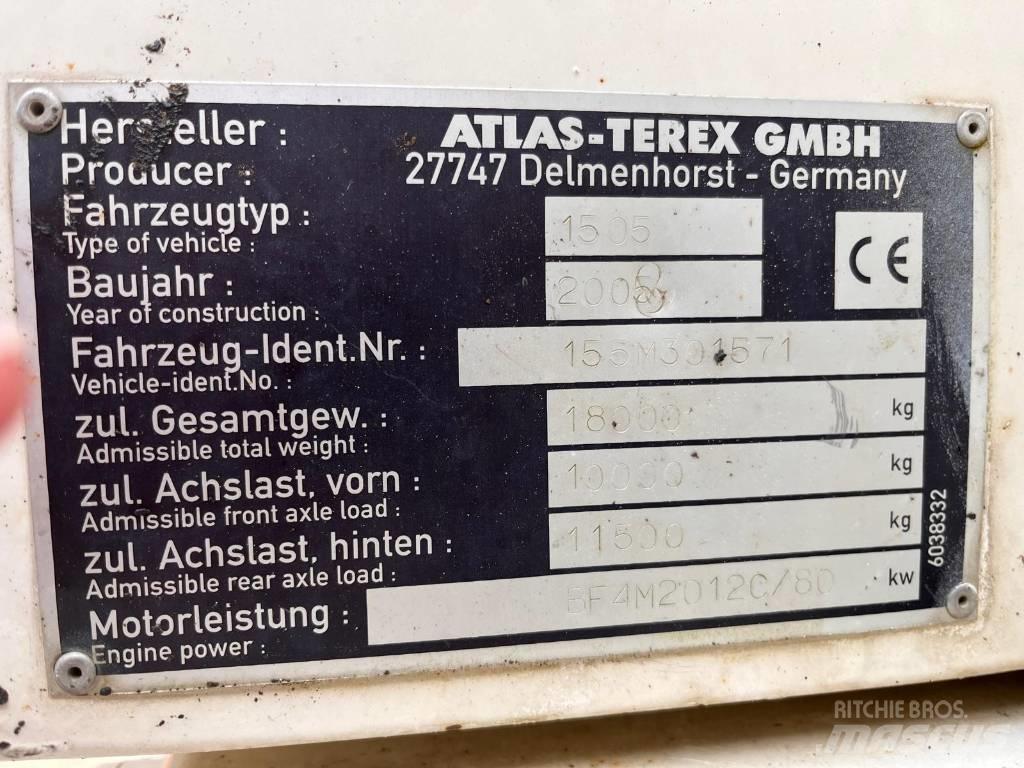 Atlas 1505 M 轮式挖掘机