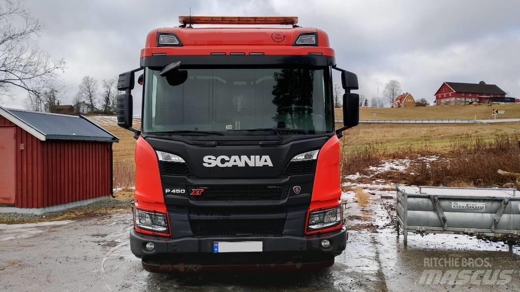 Scania P450 XT 组合/真空油槽车