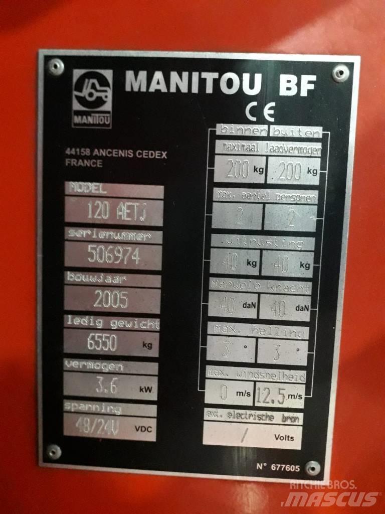 Manitou 120 AETJ 曲臂高空工作平台