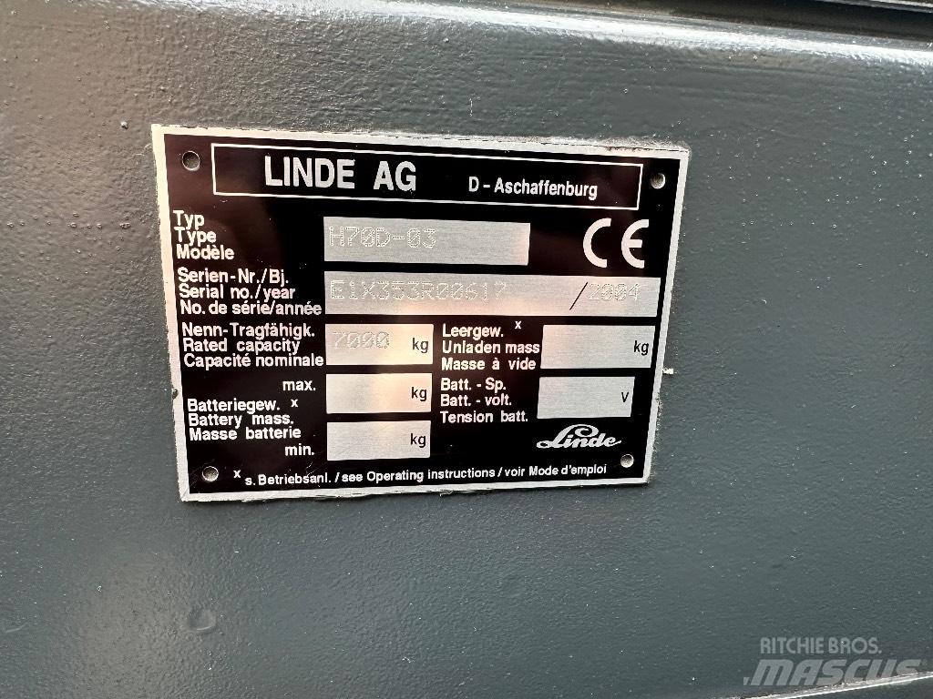 Linde H 70 D-3 柴油叉车