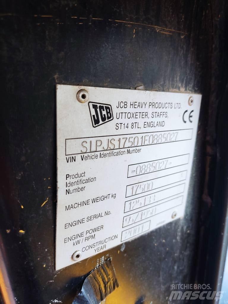 JCB JS 175 W 轮式挖掘机