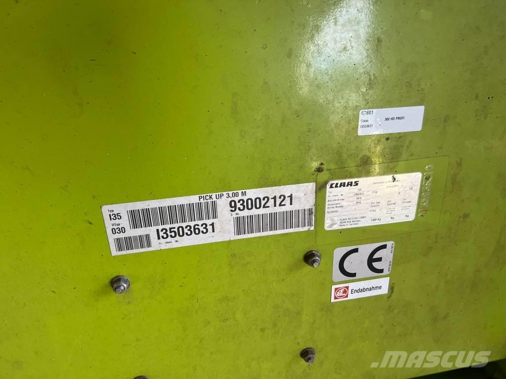 CLAAS PU 300 HD 其他收获机械