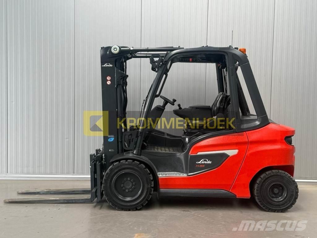 Linde H 35 D-02 柴油叉车