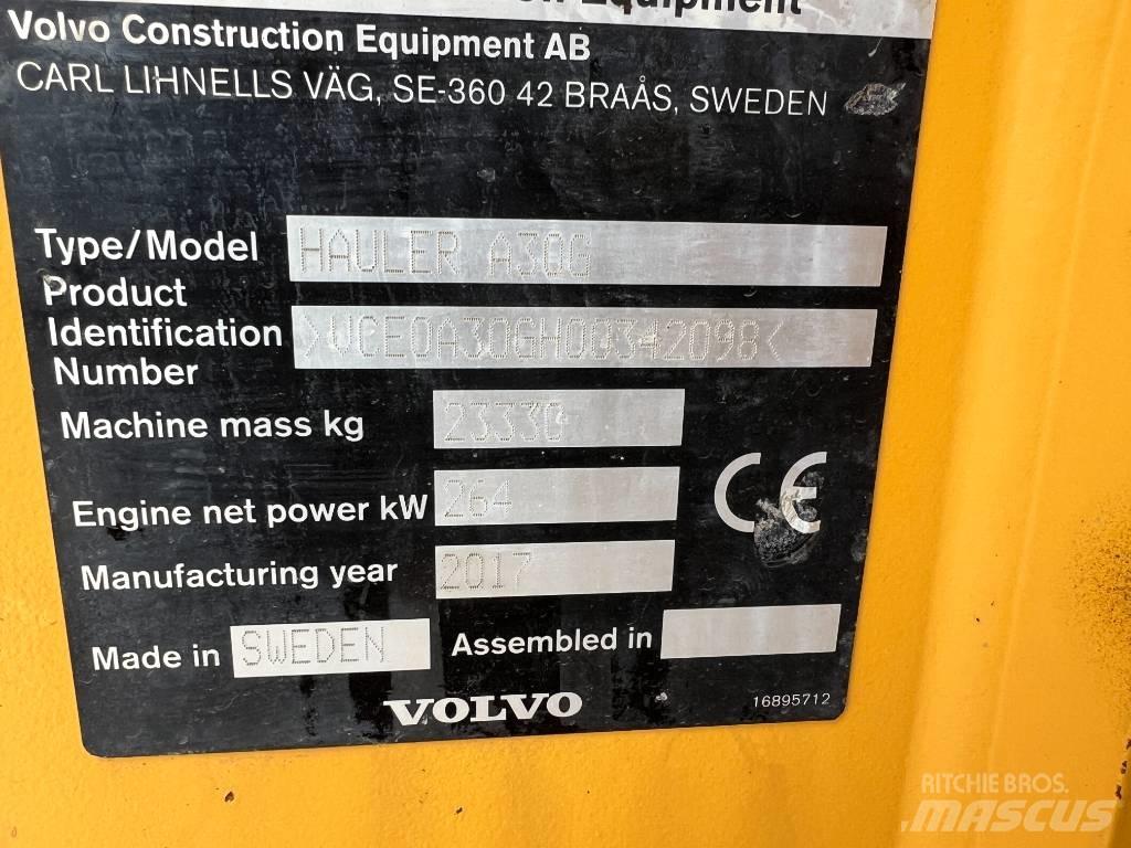 Volvo A30G 铰接式自卸车