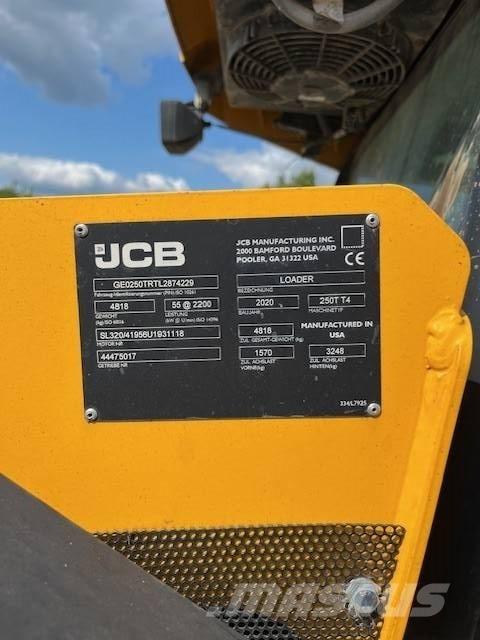 JCB Kettenlader 250T 反铲装载机