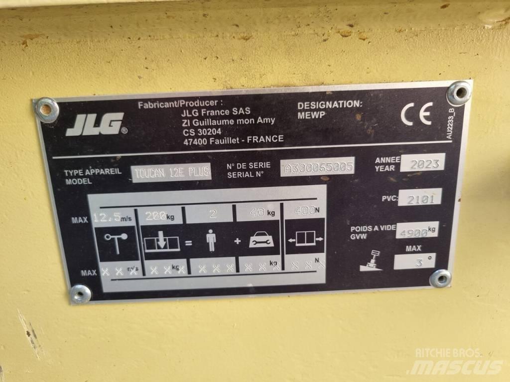 JLG Toucan 12 E Plus 曲臂高空工作平台