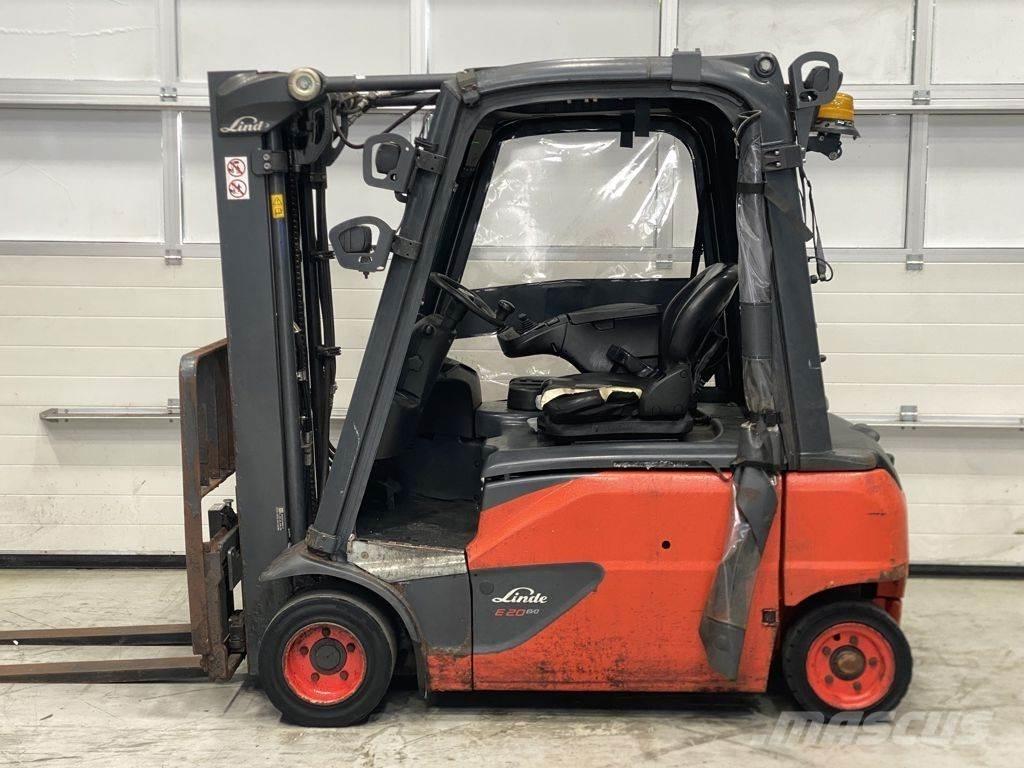 Linde E20PL-02 电动叉车