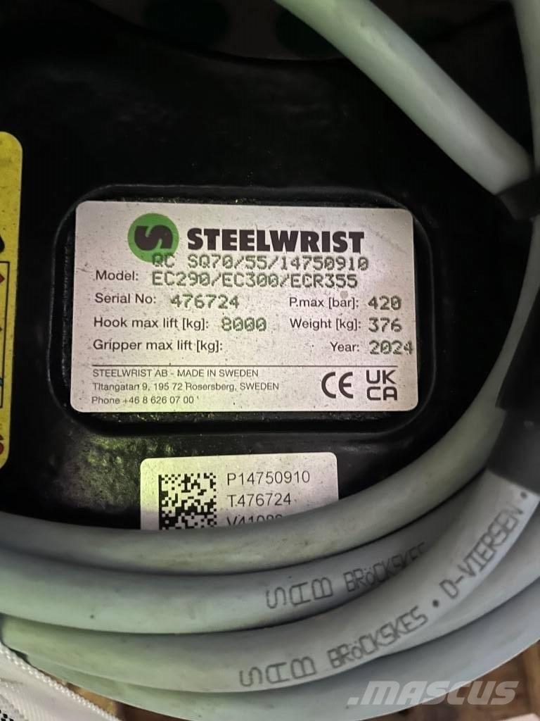 Steelwrist SQ70 快速连接器