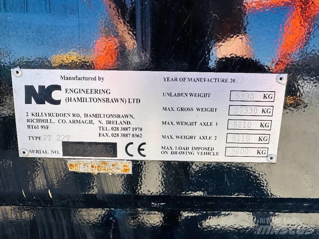 NC PT 22 T 平板拖车