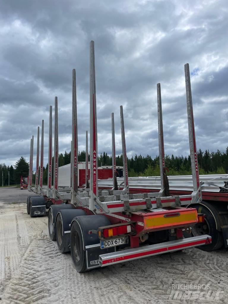 Närko D5MS11T11 木材拖车
