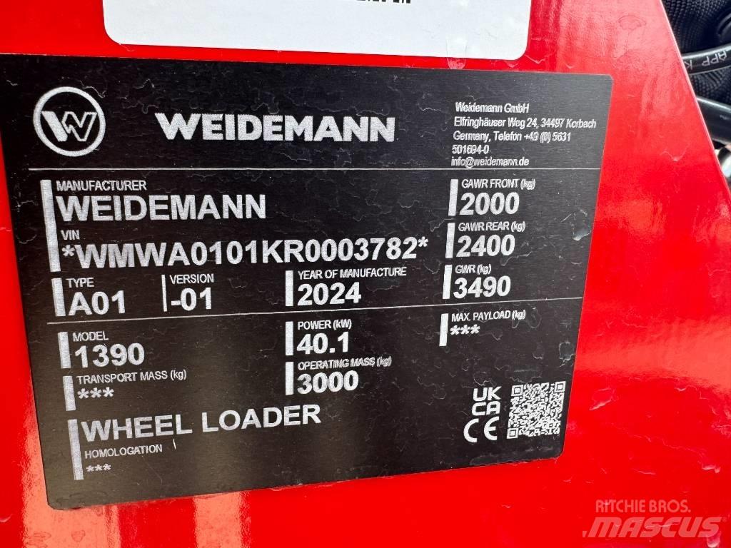 Weidemann 1390 滑移装载机