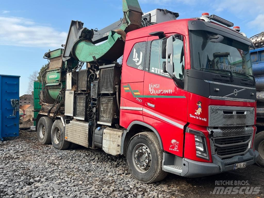 Heinola Volvo 木材削片机