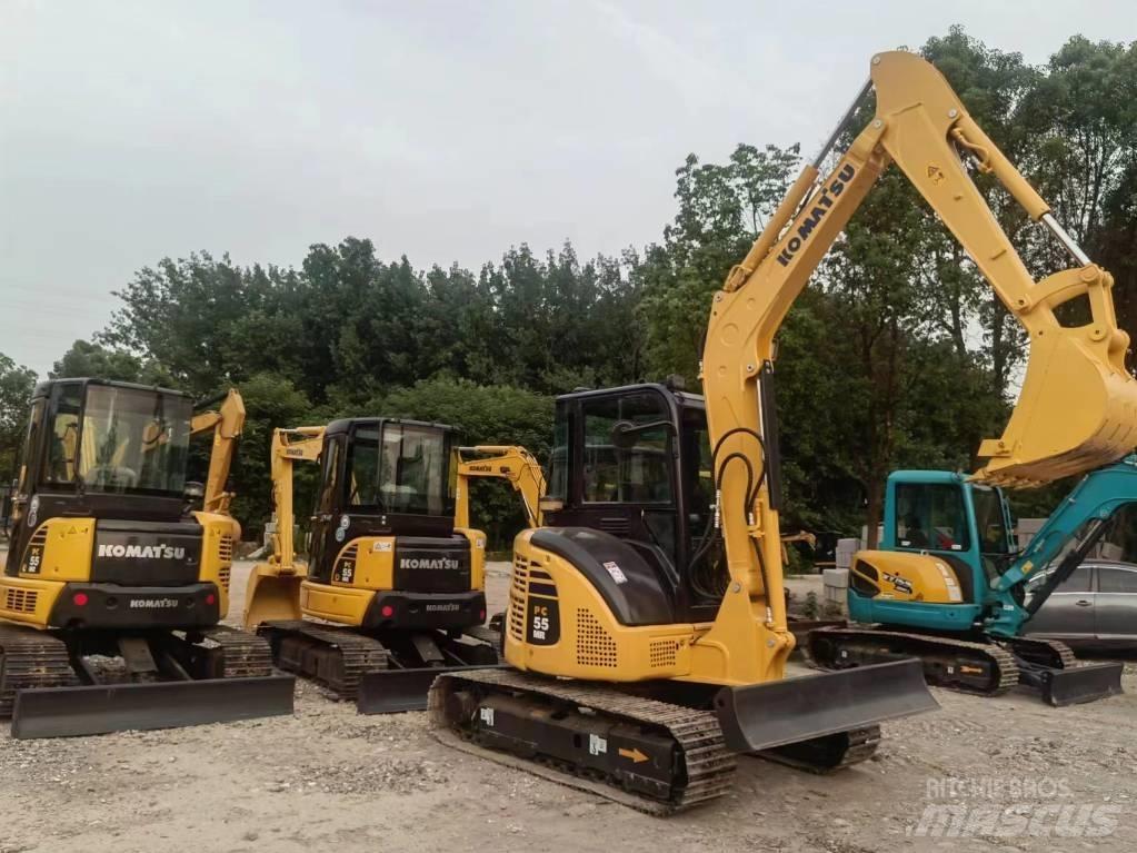 Komatsu PC 55 MR 小型挖掘机