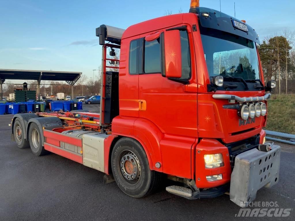 MAN TGS 26.460 LL 工程吊钩车