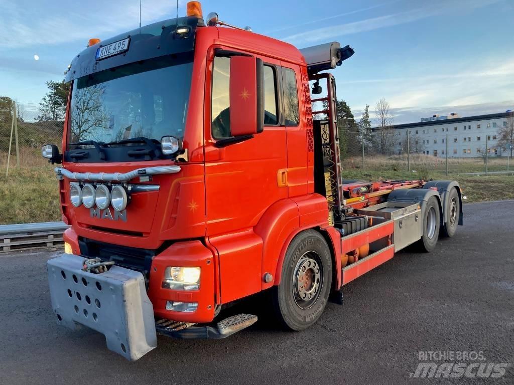 MAN TGS 26.460 LL 工程吊钩车