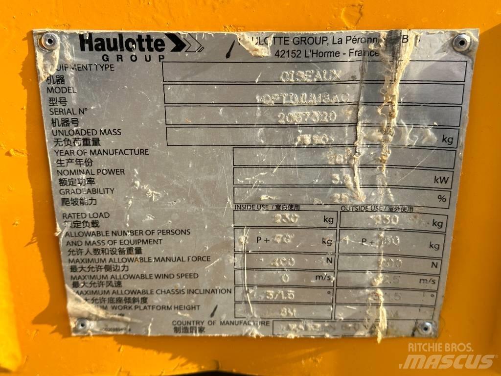 Haulotte OPTIMUM 8 剪叉式升降机
