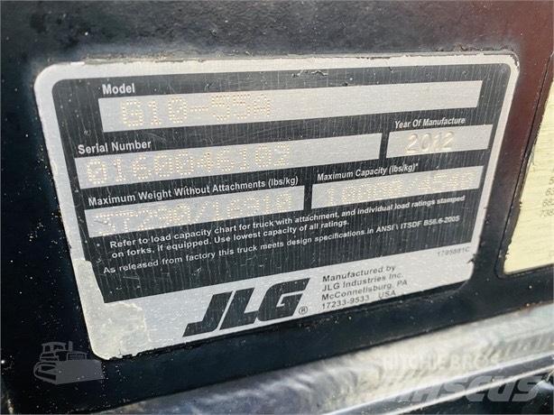 JLG G 10-55 A 伸缩臂叉装车|叉装车
