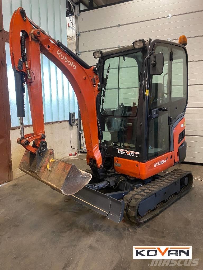 Kubota KX 018-4 小型挖掘机