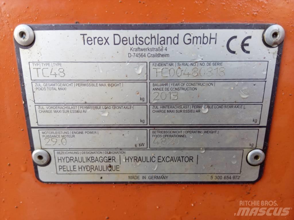 Terex TC 48 小型挖掘机