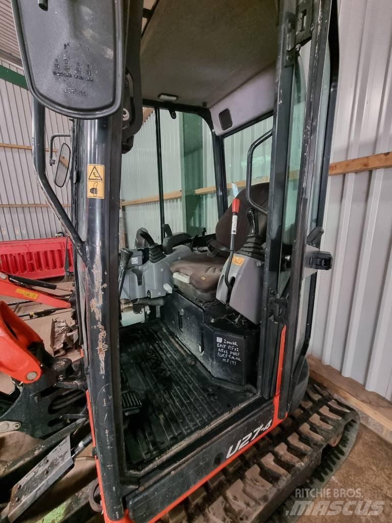 Kubota U 27-4 小型挖掘机