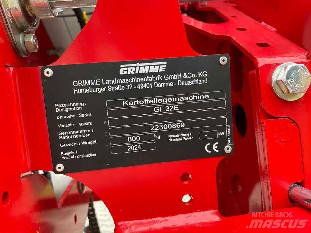 Grimme GL 32 E 马铃薯播种机