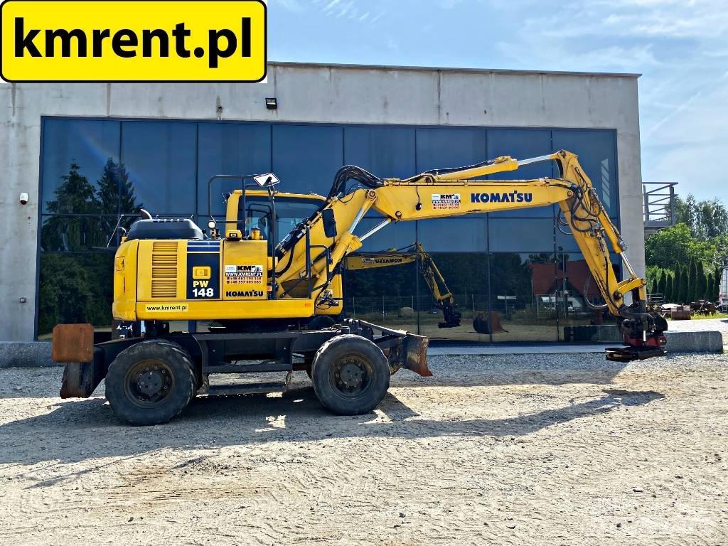Komatsu PW 148-8 轮式挖掘机