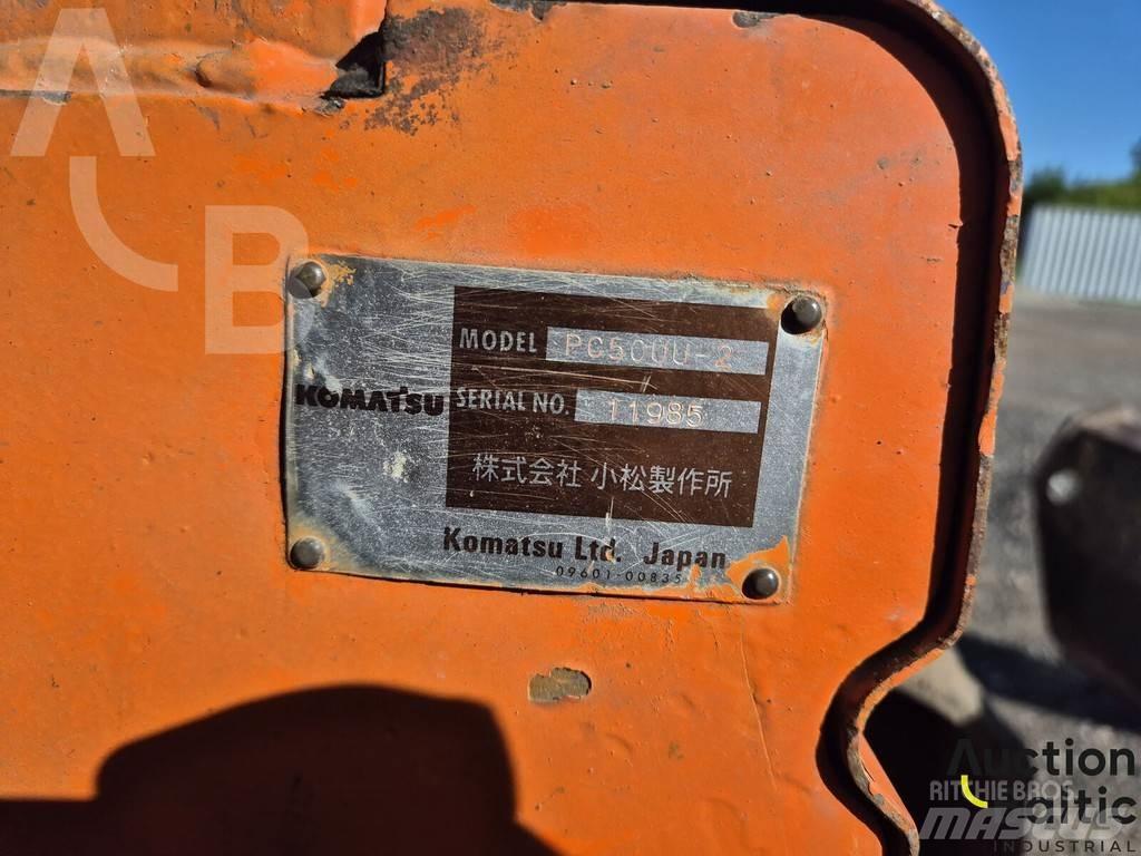 Komatsu PC50 小型挖掘机