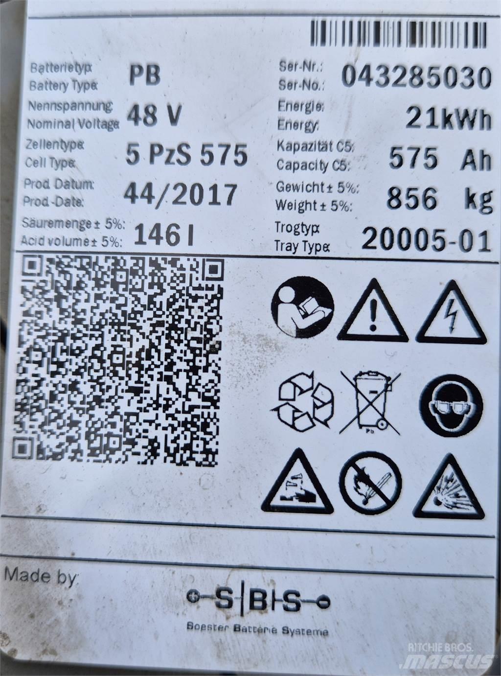 Linde E16P-02 电动叉车