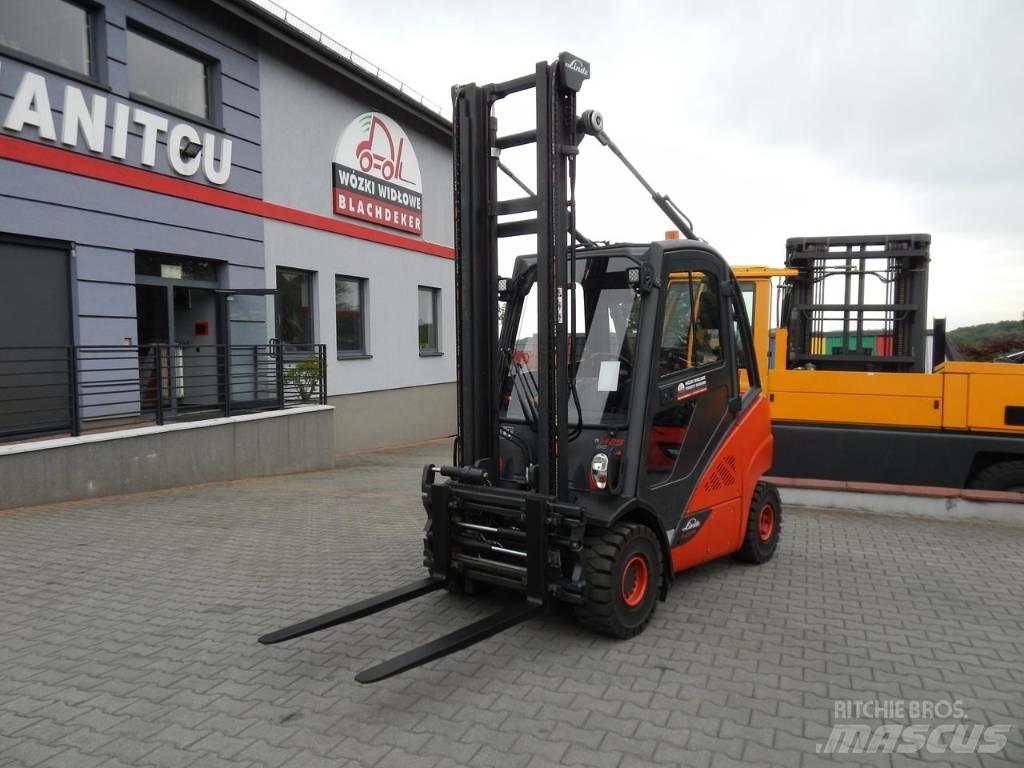 Linde H25T-02 天然气叉车