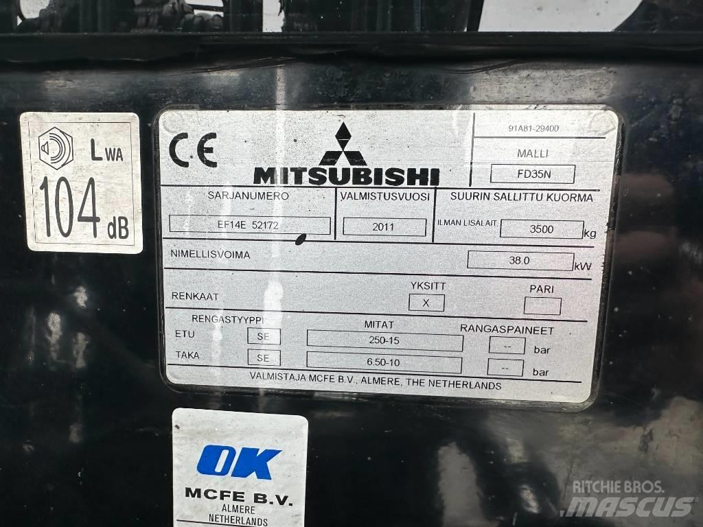 Mitsubishi FD 35 N 柴油叉车