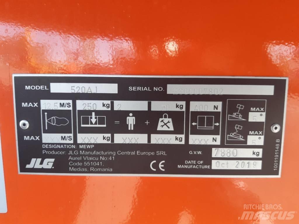 JLG 520 AJ 曲臂高空工作平台