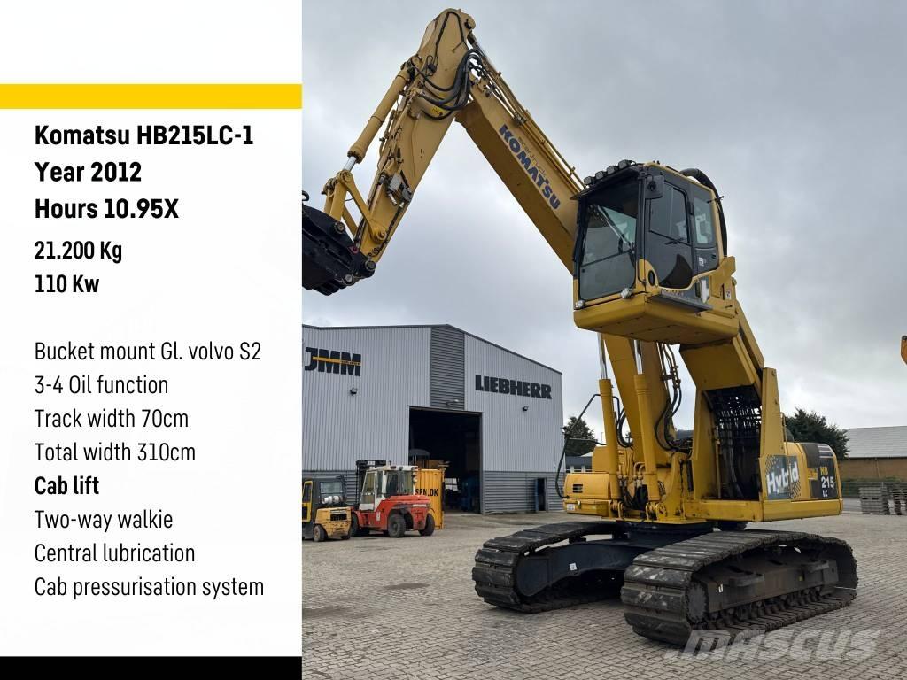 Komatsu HB215LC-1 工业挖掘机