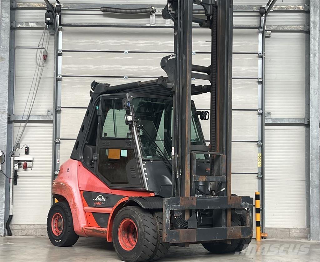 Linde H80D-03 柴油叉车