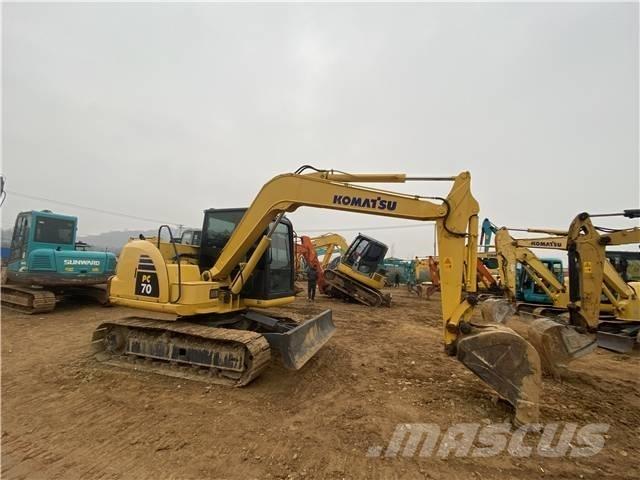 Komatsu pc70-8 履带挖掘机