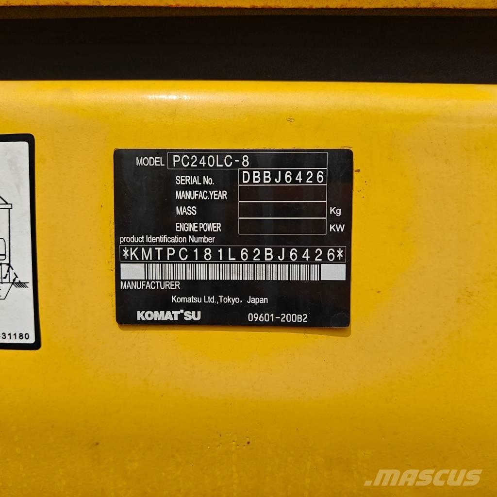 Komatsu 240 履带挖掘机