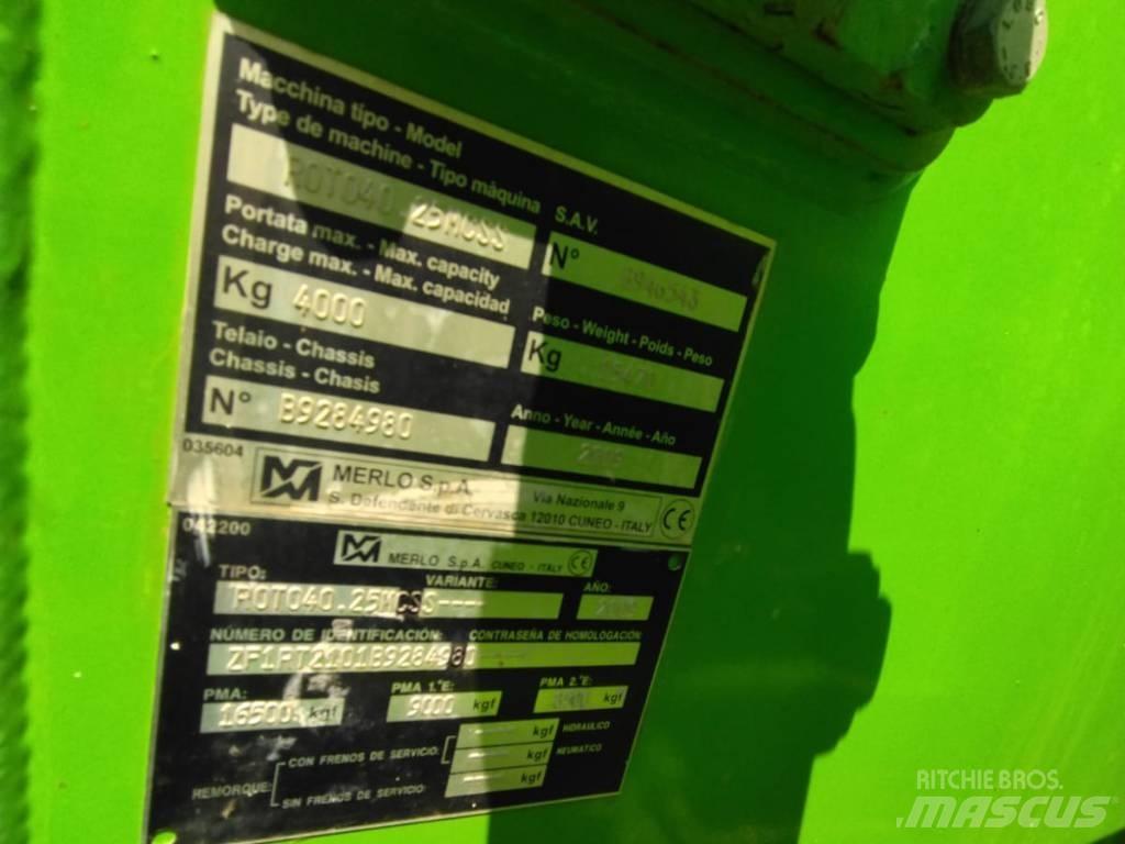 Merlo 40.25 伸缩臂叉装车|叉装车