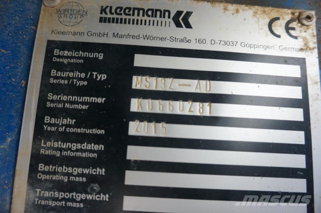 Kleemann MS 13 Z 移动式筛分机