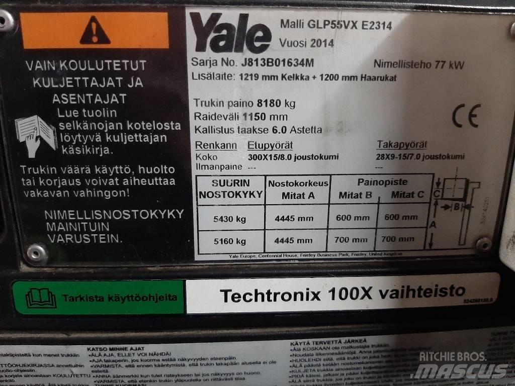 Yale GLP55VX 天然气叉车