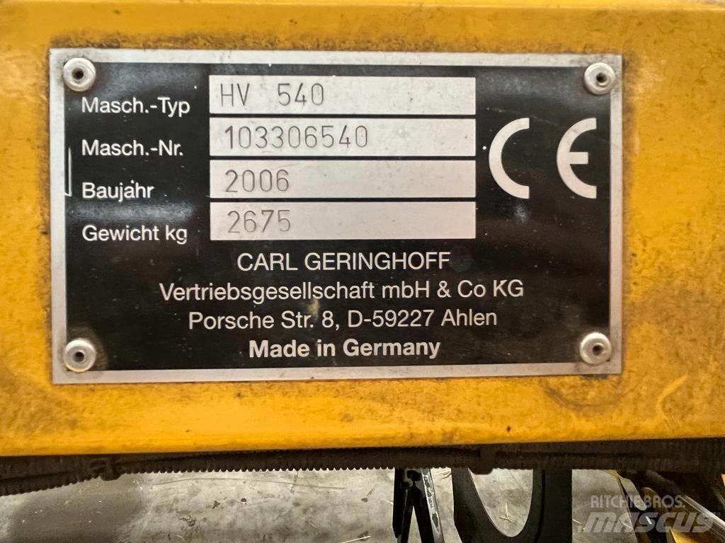 Geringhoff HV 540 联合收割机头