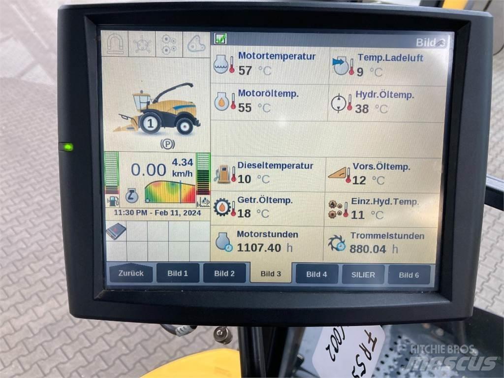 New Holland FR550 青饲料收获机