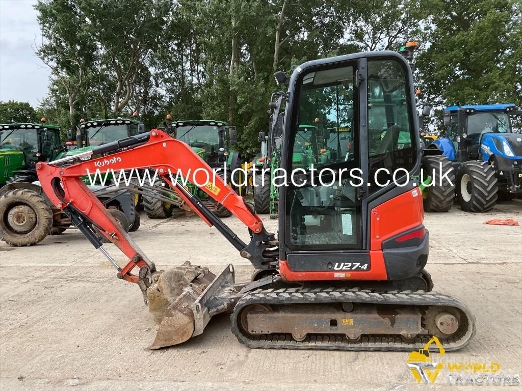 Kubota U 27-4 小型挖掘机