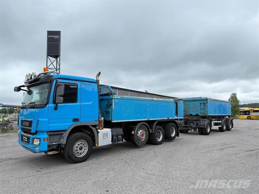 Sisu DK12M 8X4 自卸式货车
